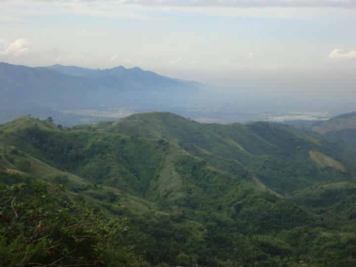 View at the top of Mt. Balagbag View at the top of Mt. Balagbag
