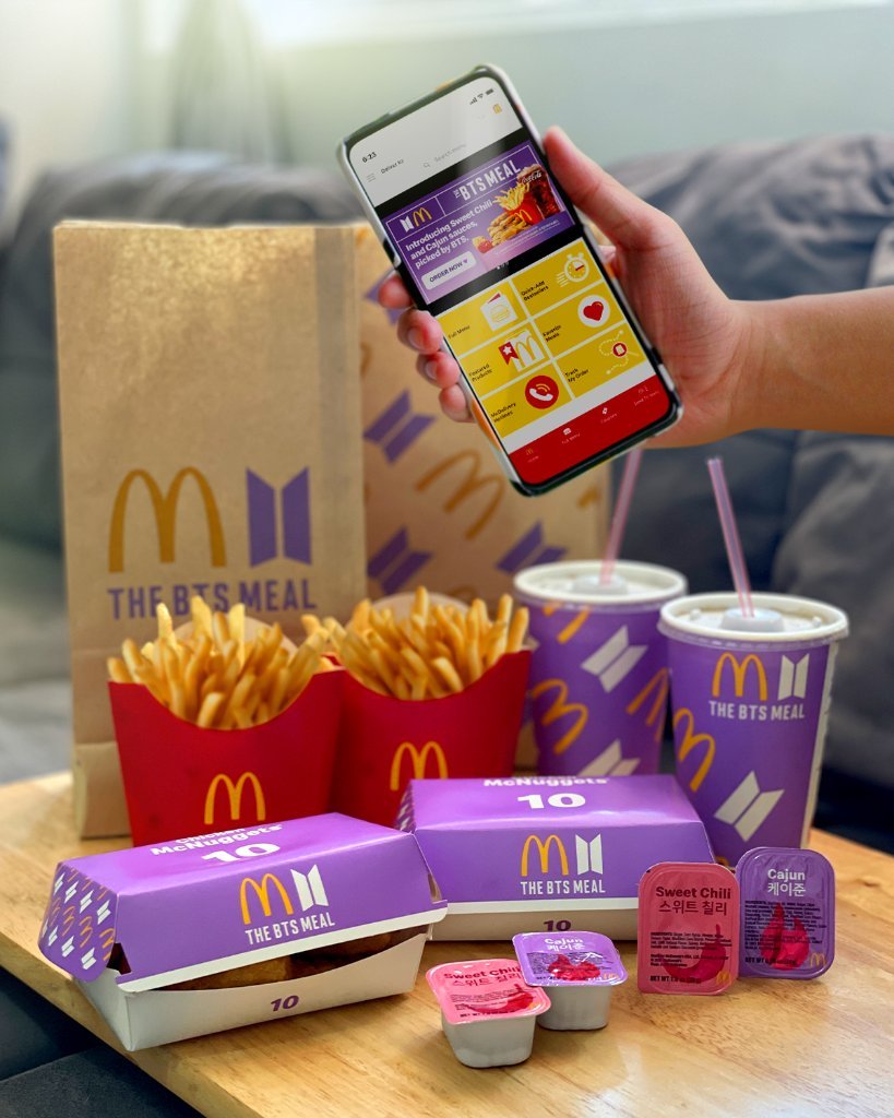 Two BTS Meals from McDonald’s