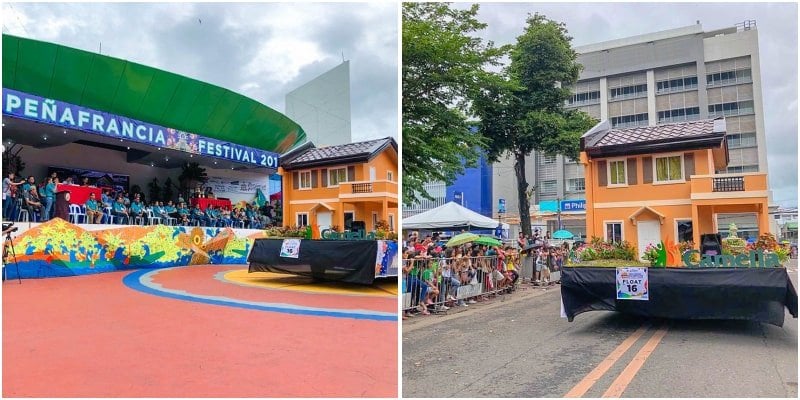 Camella Pili’s Float during the 2019 Peñafrancia Festival Float Parade