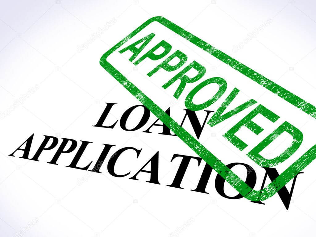 Source: Deposit Photos approved loan application