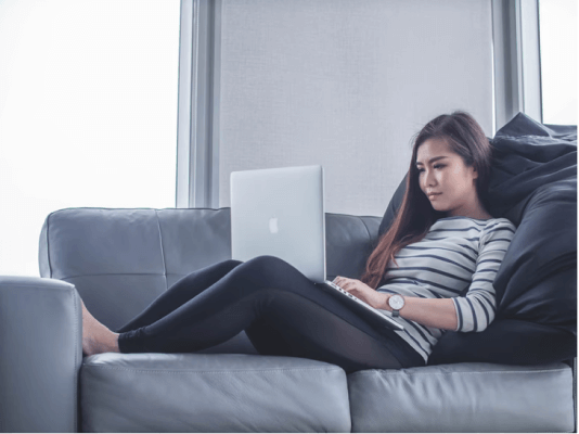 Imagine sitting on your own sofa in your own home.