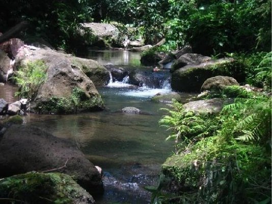 Calejon Falls in Malvar, Batangas