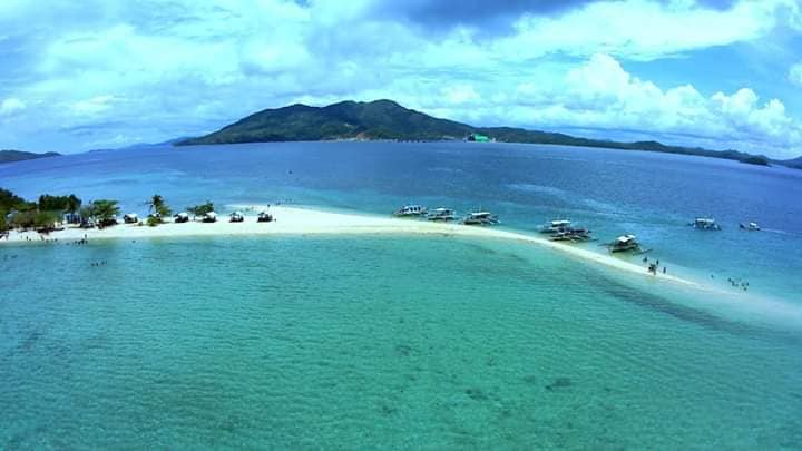 Sandbar in Concepcion Islands