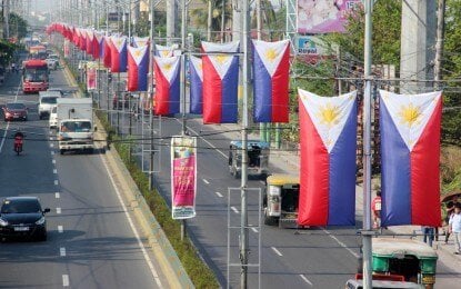 Philippine Flags during Independence Day celebration