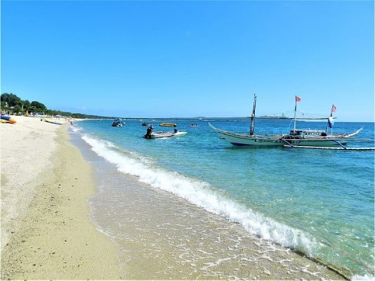 Laiya beach resort in San Juan, Batangas