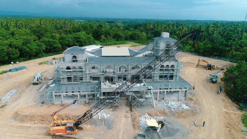 Ongoing construction of UST GenSan as of October 2020