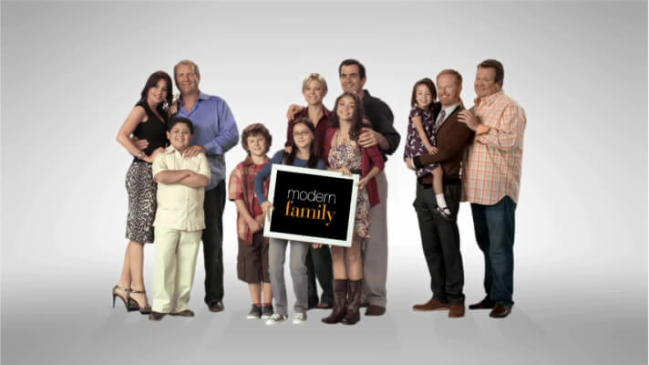 Shot from Modern Family’s Episode Introduction